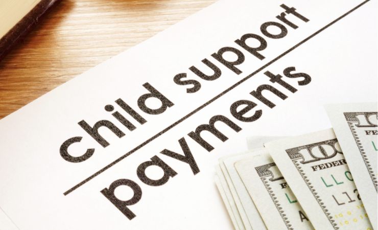 How long can you go without paying child support in California?