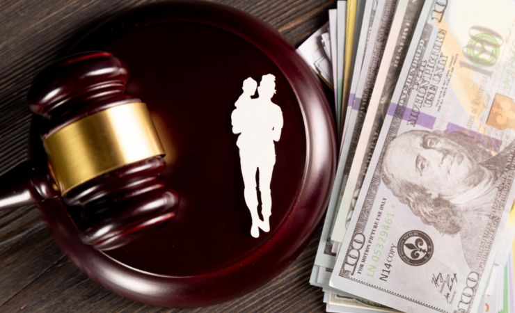 How much back child support is a felony in California?